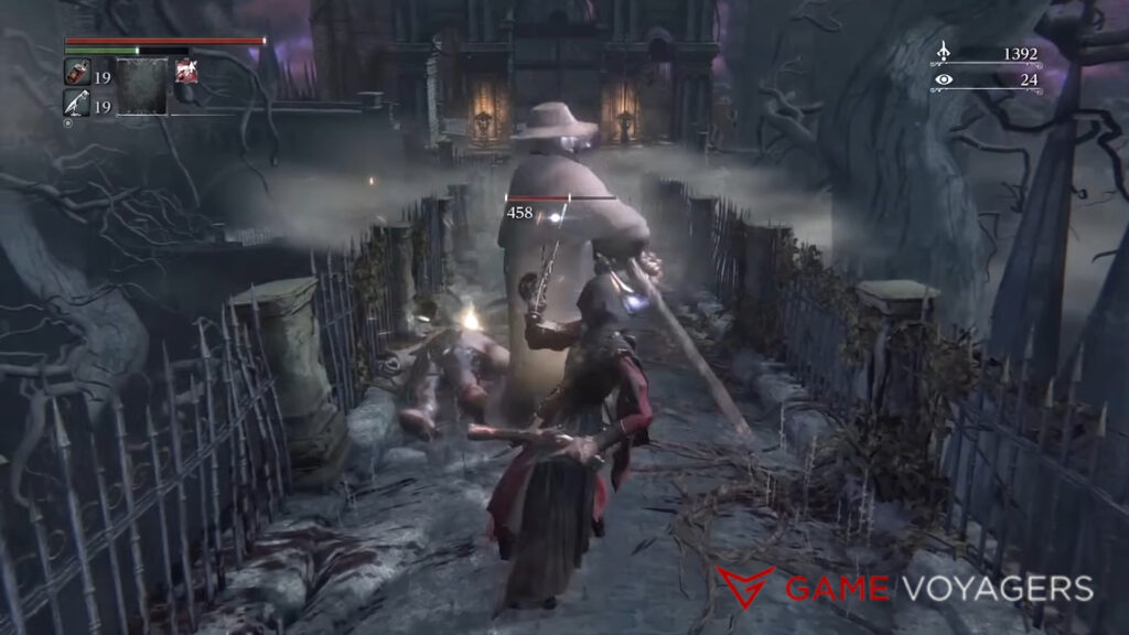 Bloodborne tips Baiting Enemies