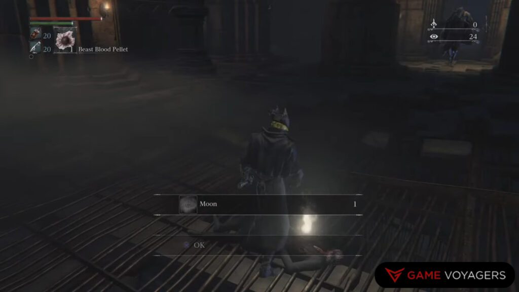 Bloodborne Tier 1 Moon Rune Location