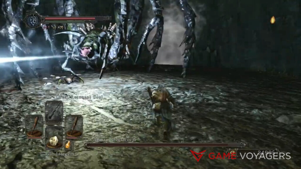 Duke's Dear Freja moveset in Dark Souls 2