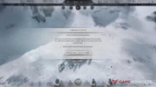 Frostpunk 2 Starting Screen