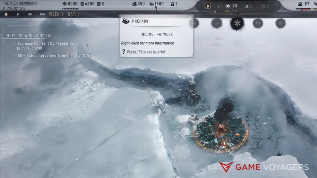 Prefabs Frostpunk 2