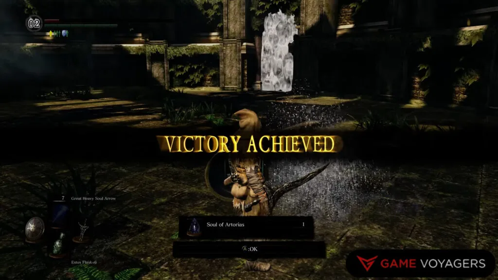 Rewards for Defeating Knight Artorias