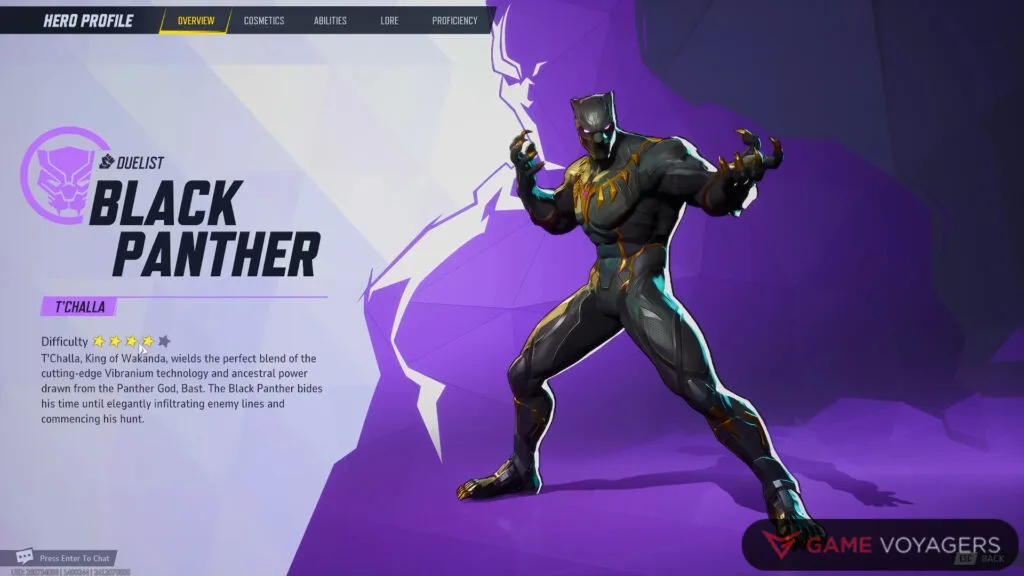 Black Panther In Marvel Rivals