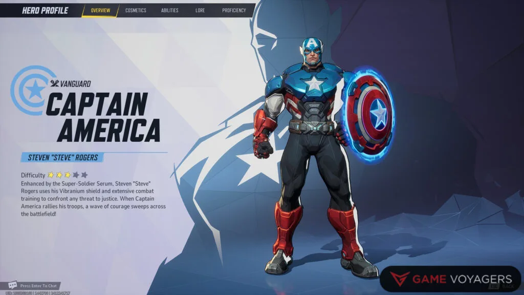 Captain America In Marvel Rivals