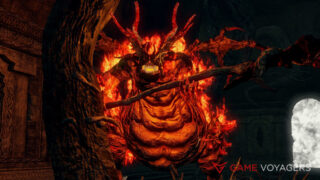 Demon Firesage in Dark Souls Remastered